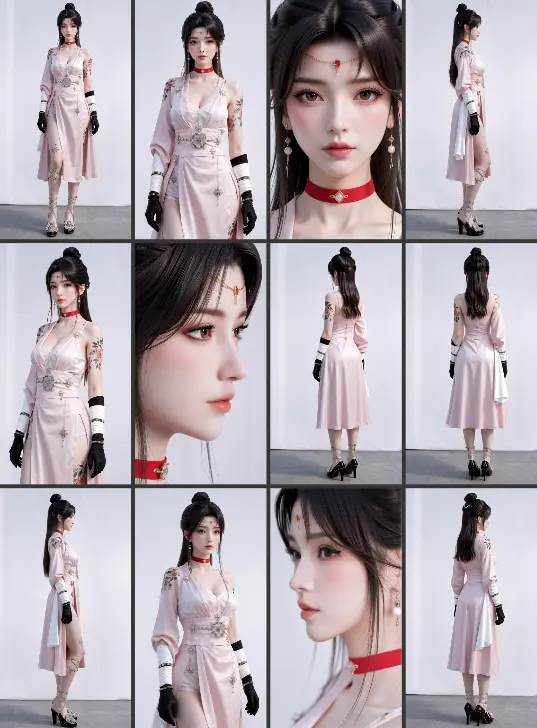 Qwen-Image-Edit 2509:人物多视角【无私奉献】