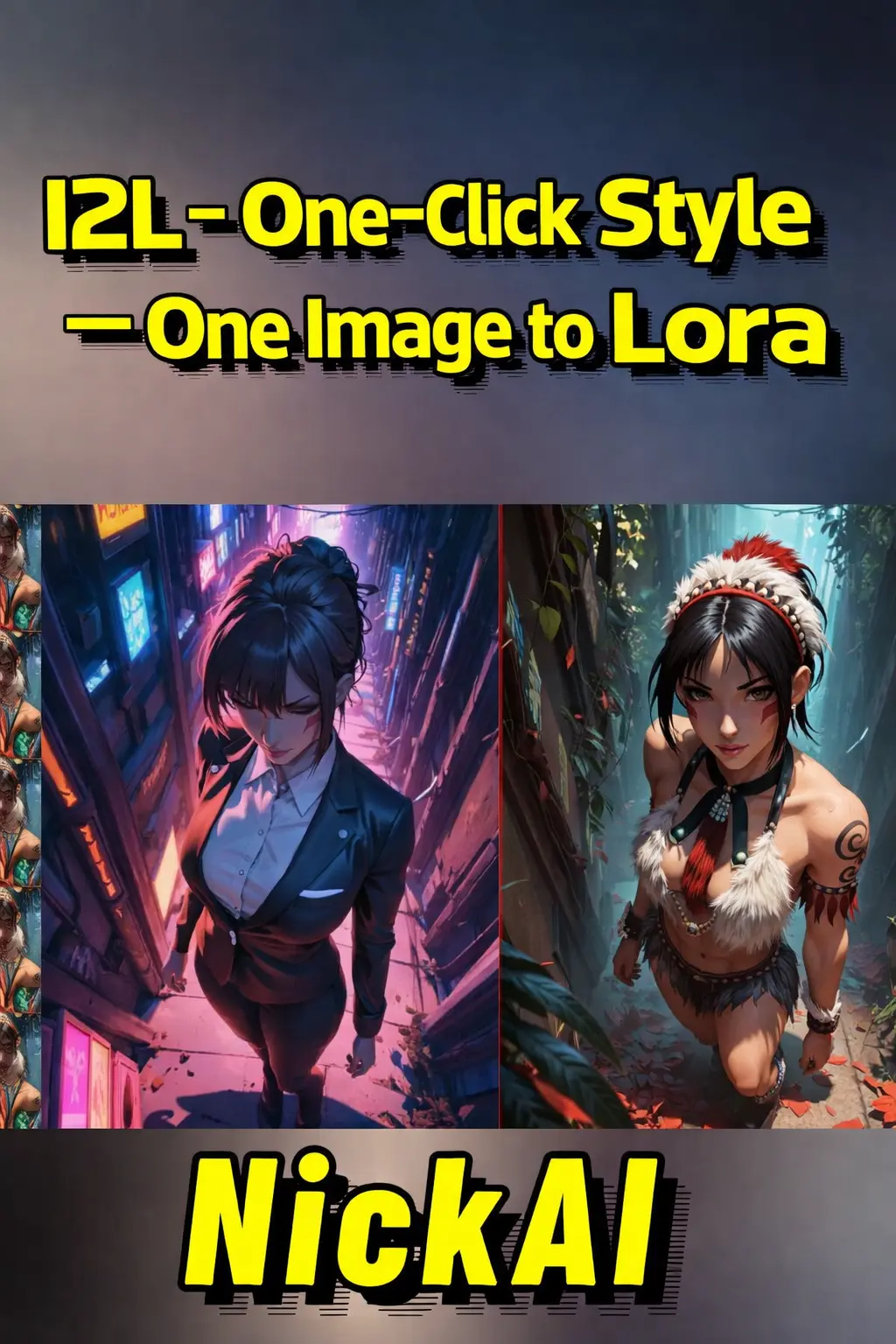 Qwen_I2L Image-to-Lora style transfer, automatic reverse high-definition processing