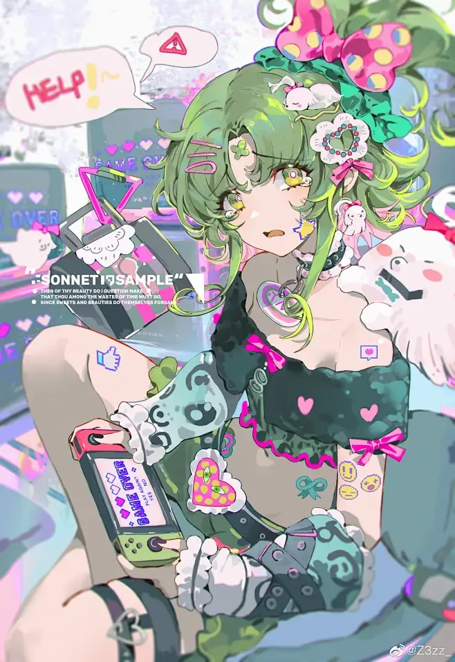 Krea2/ill snowD style