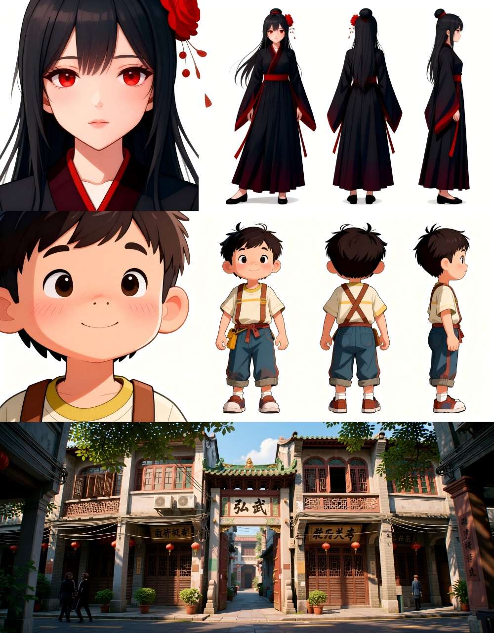全能视频S 漫剧制作(双人物参考+环境参考 vqa) - RunningHub AI Apps