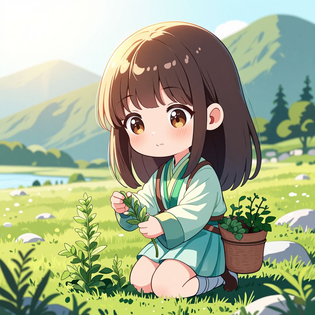 国潮古风卡通 (GuoChao Art Style Chibi)