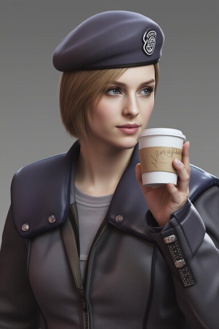 Jill Valentine 吉尔 Flux1 Kontext Lora