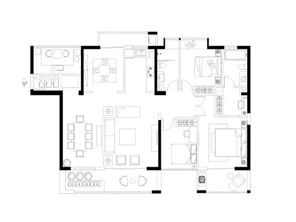 户型板房平面3D化