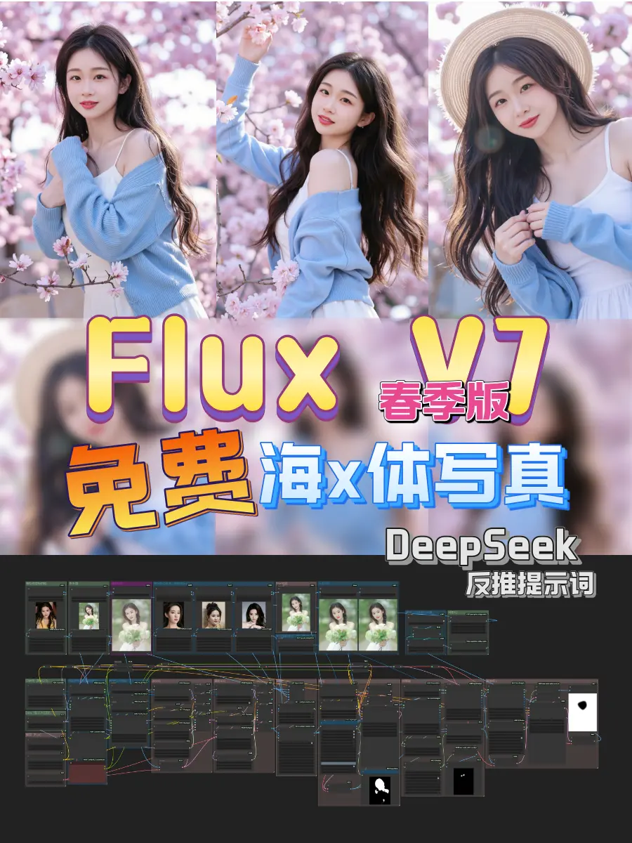 单人照-影楼爆款写真同款【脸部模型注入+逆采样+细节重绘】