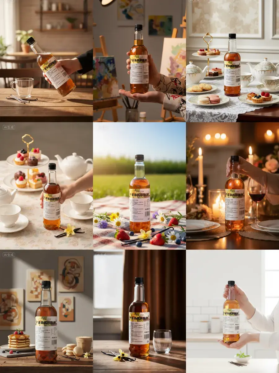 最新电商主图、产品主图设计,指定产品一键生成9张电商海报v1