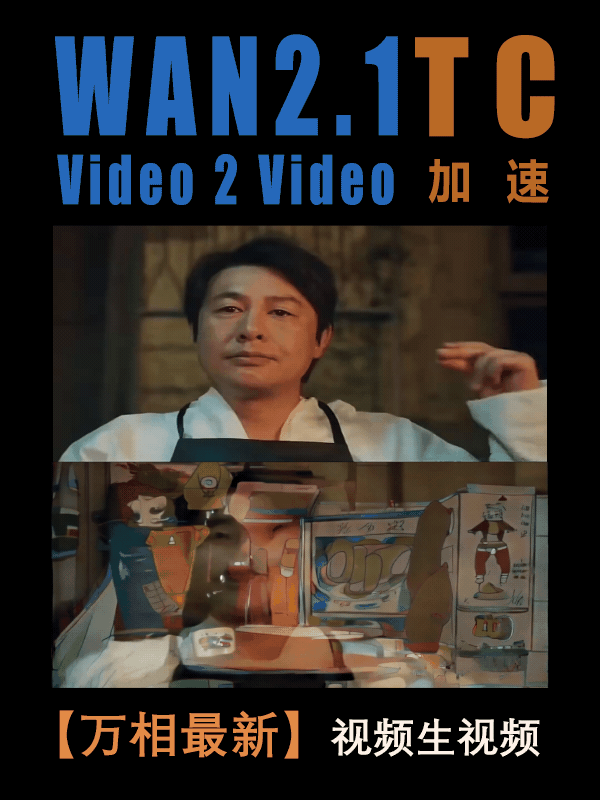 视频生视频 | 万相2.1(TC加速开关)