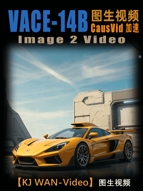图生视频 | VACE-14B (CausVid 加速)