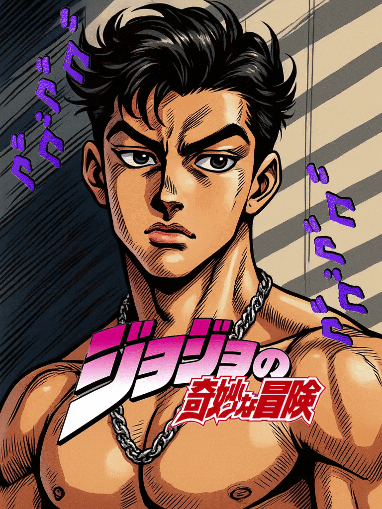 JOJO风格 | 创意视频【抖音同款】