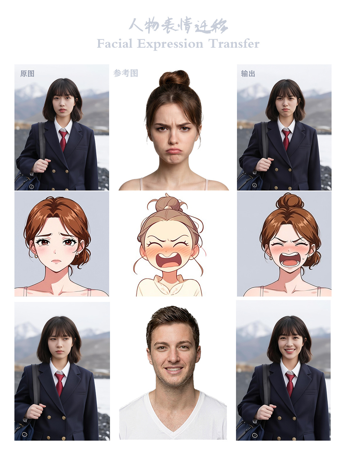 人物表情迁移