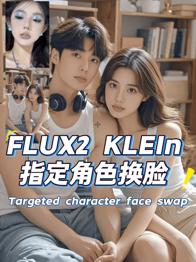 Specify role face swap FLUX.2 klein