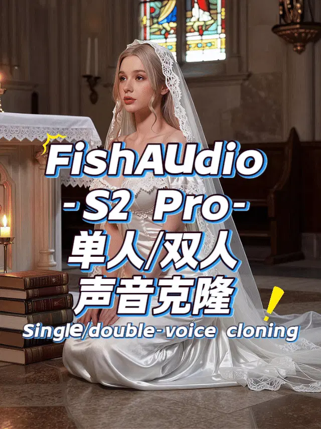Voice cloning FishAudioS2 single person/dual person 【small JJ小健健】