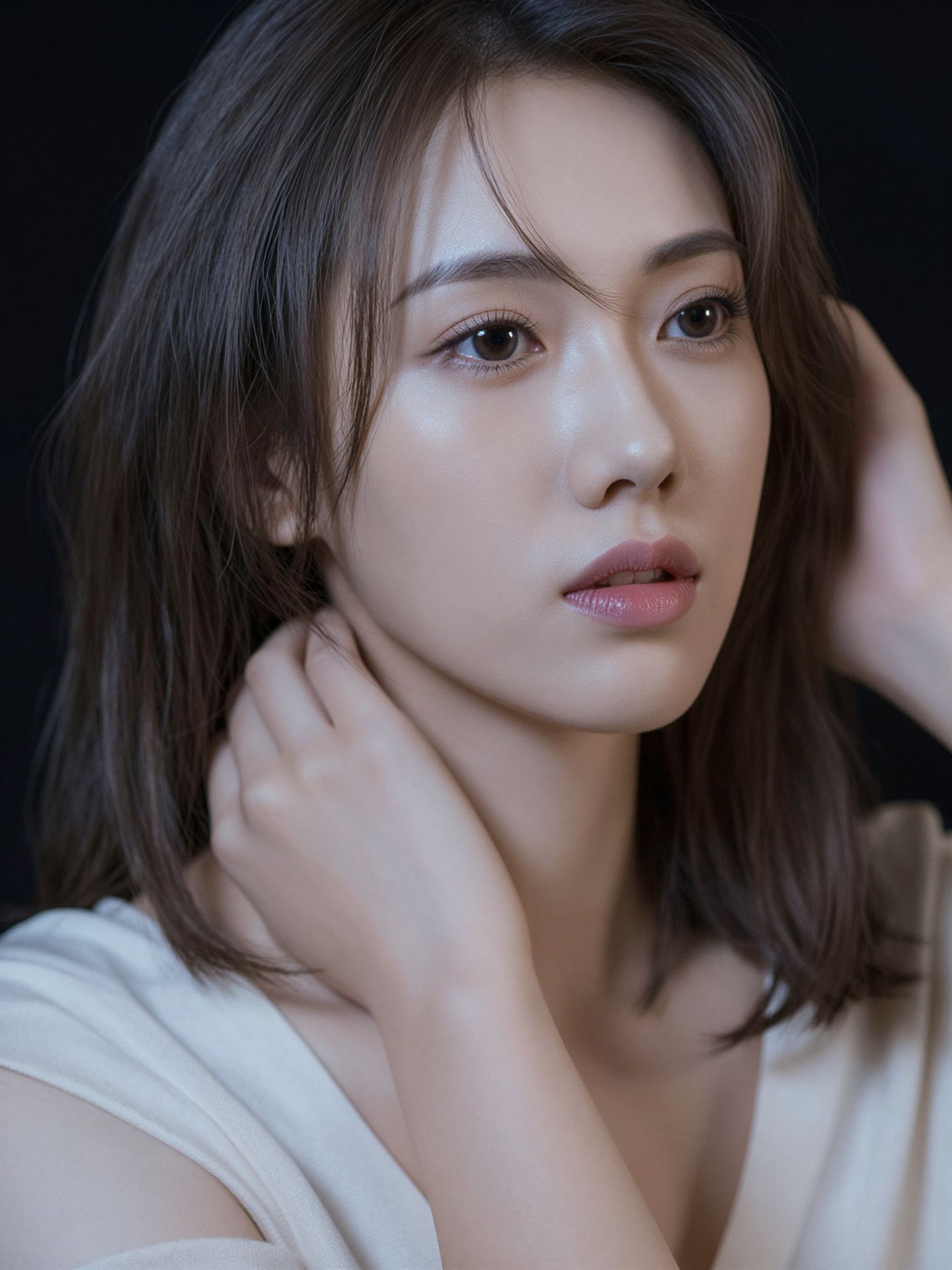 20+女生精致脸模_27