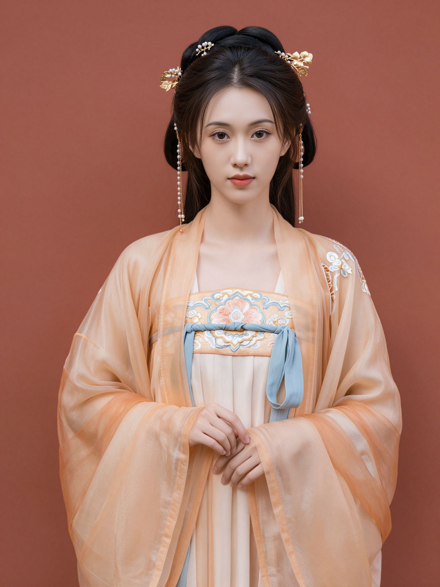 20+女生精致脸模_27