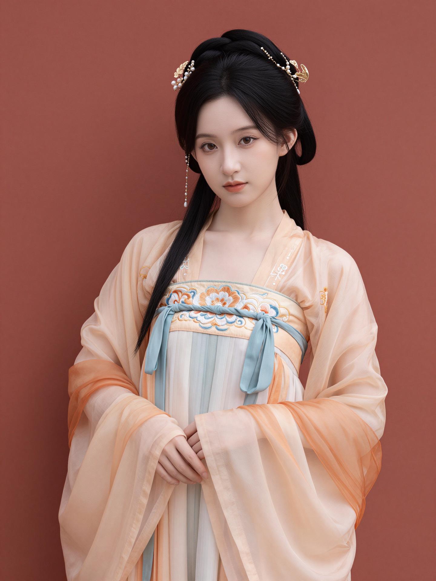 20 Female delicate face model_44