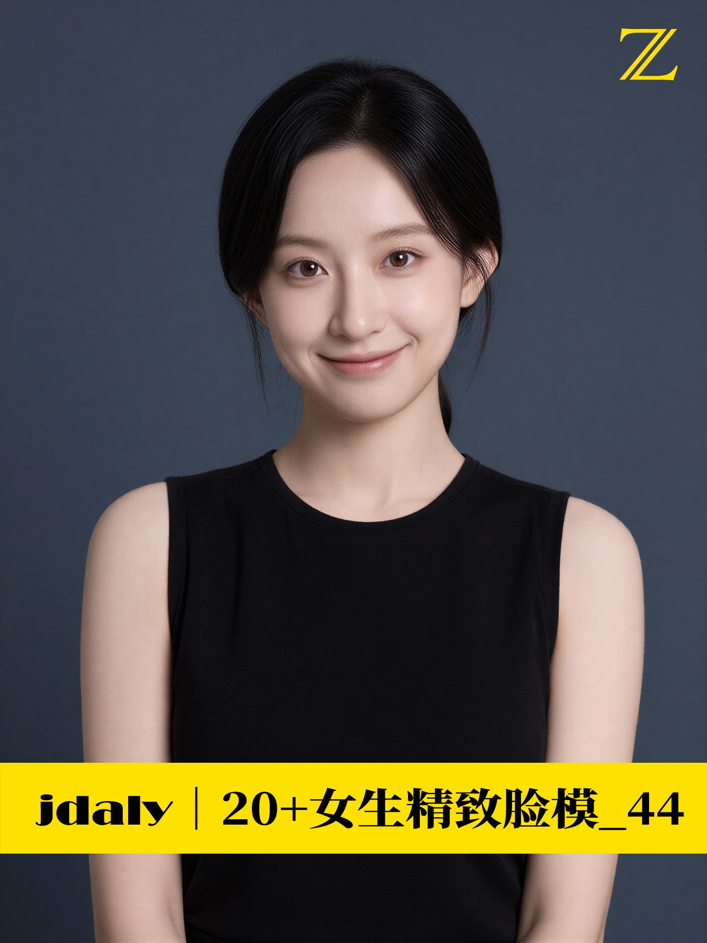 20 Female delicate face model_44