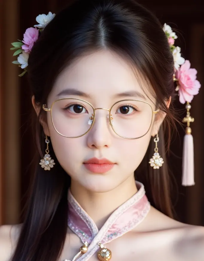 Face swapping supports glasses and makeup
