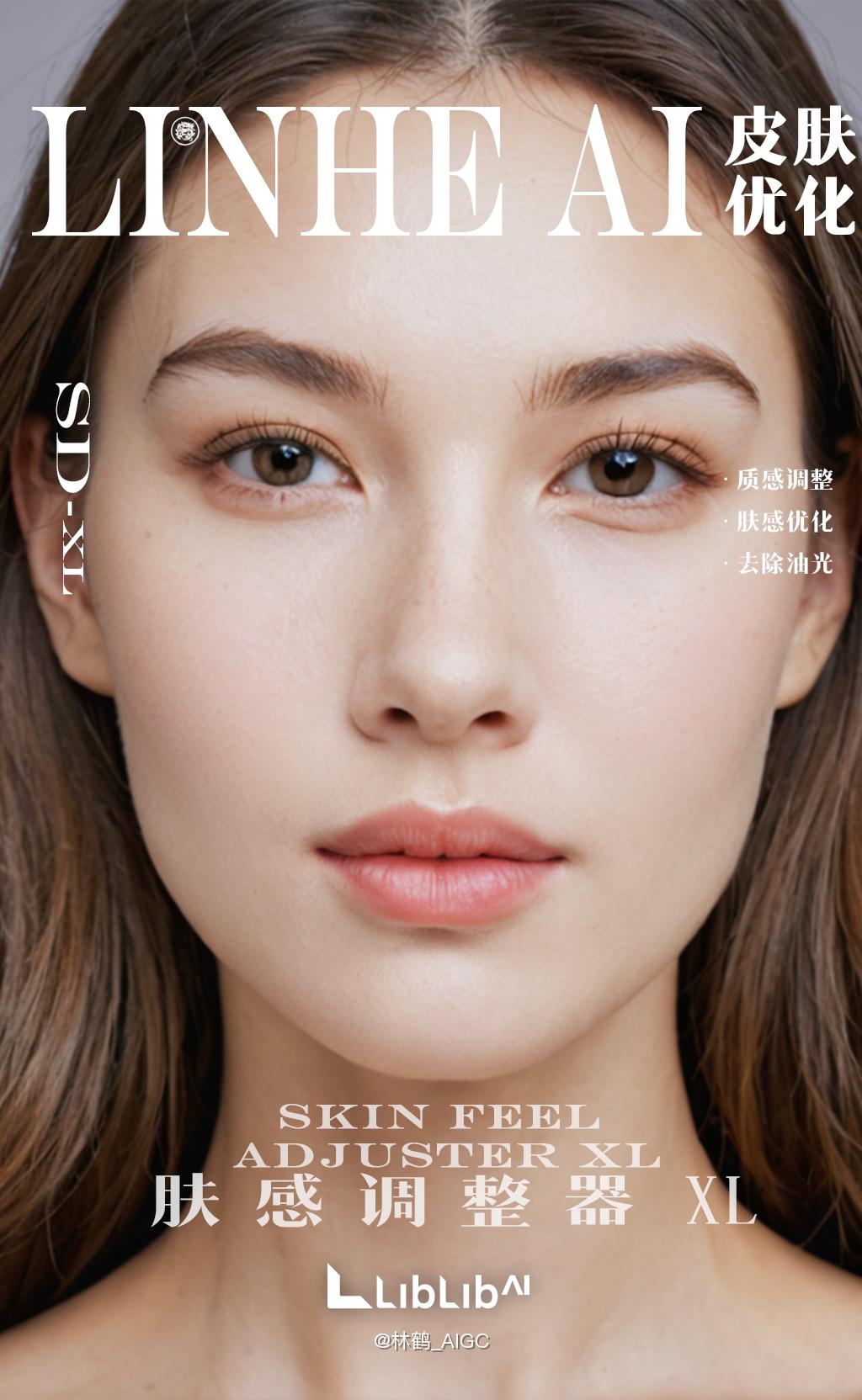 林鹤-皮肤质感调整器差异炼丹功能性滑块辅助lora