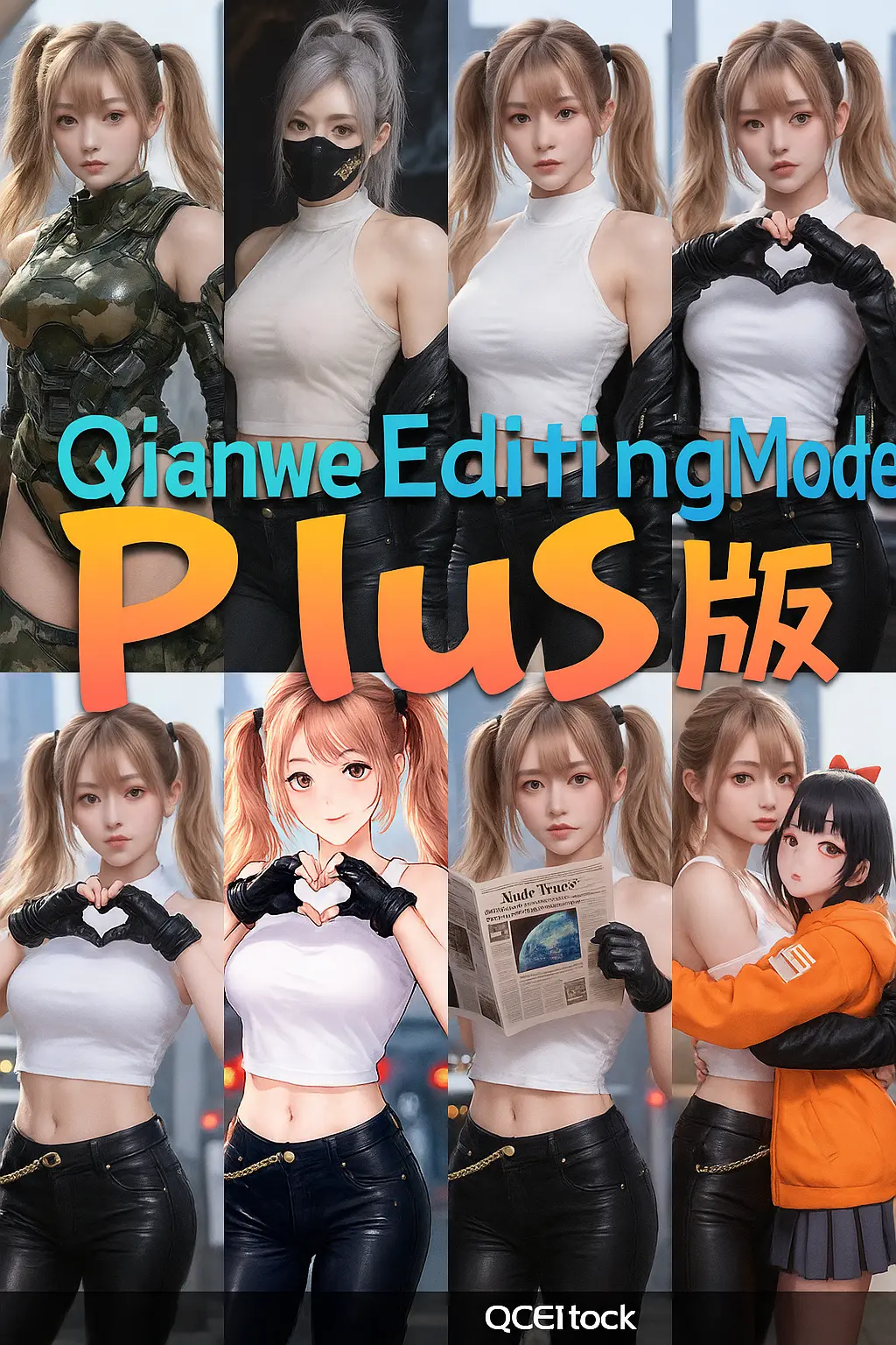 Qwen Image Editing Model Plus Version