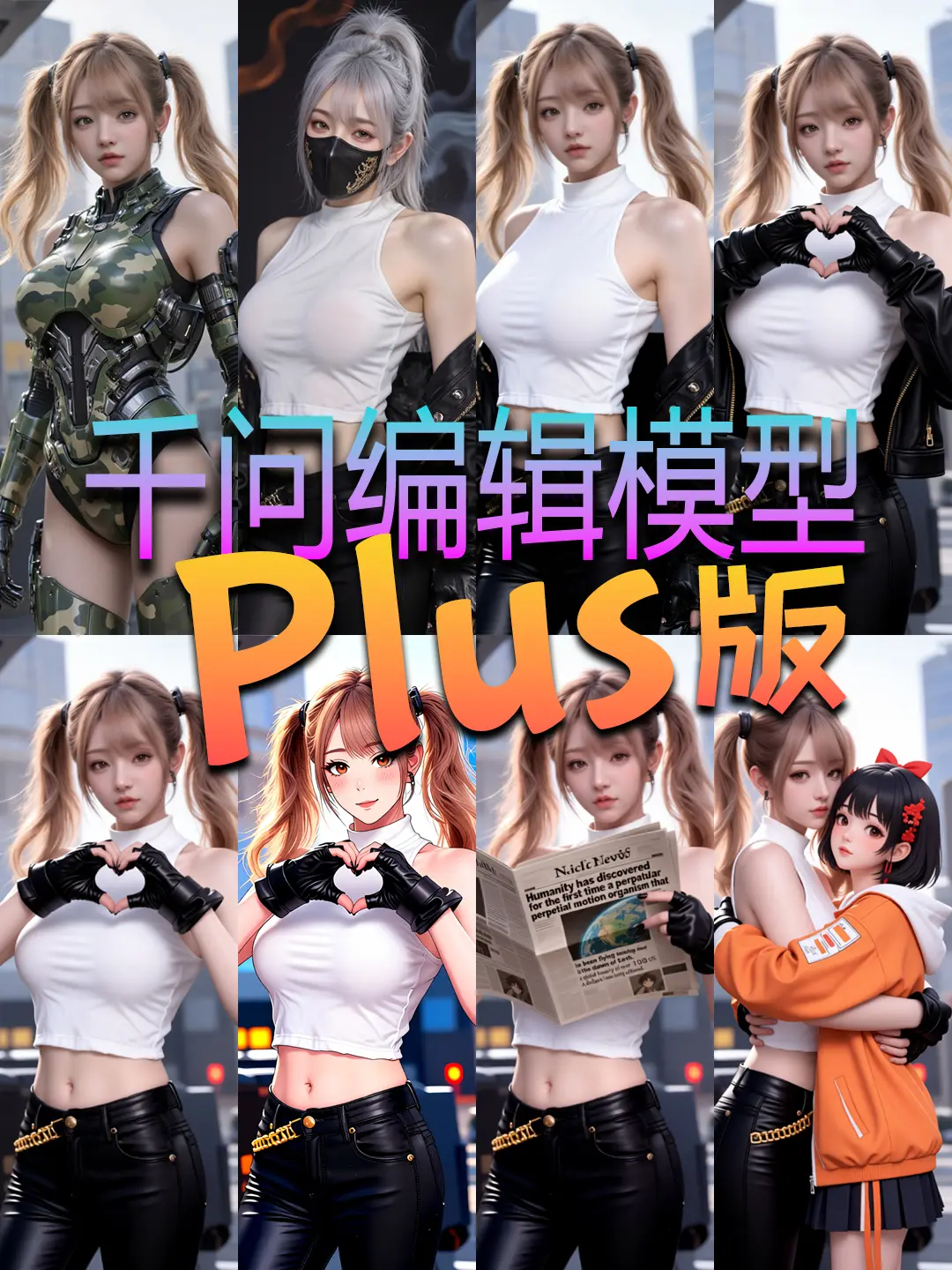 Qwen图片编辑模型Plus版本