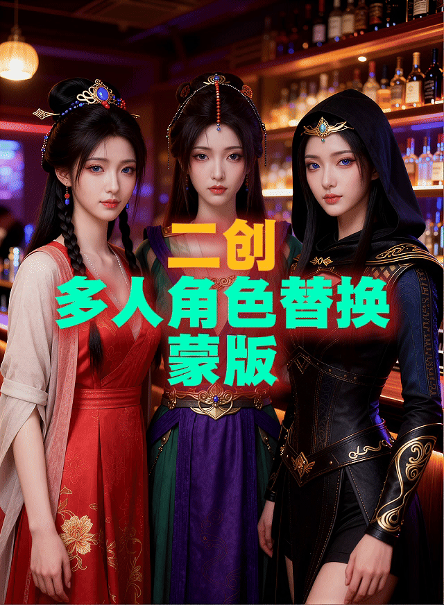 最强二创-多人角色替换、人物迁移，不改背景（圈哪迁移哪）