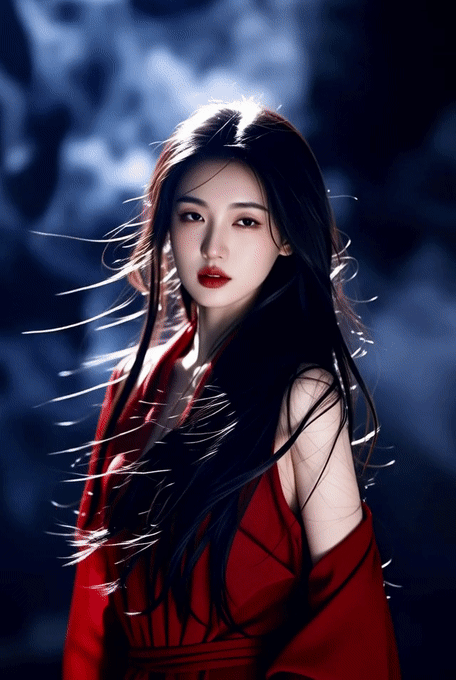 Video explosion transition effect