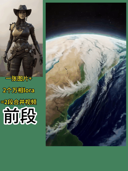 缩小到地球万相图生视50 