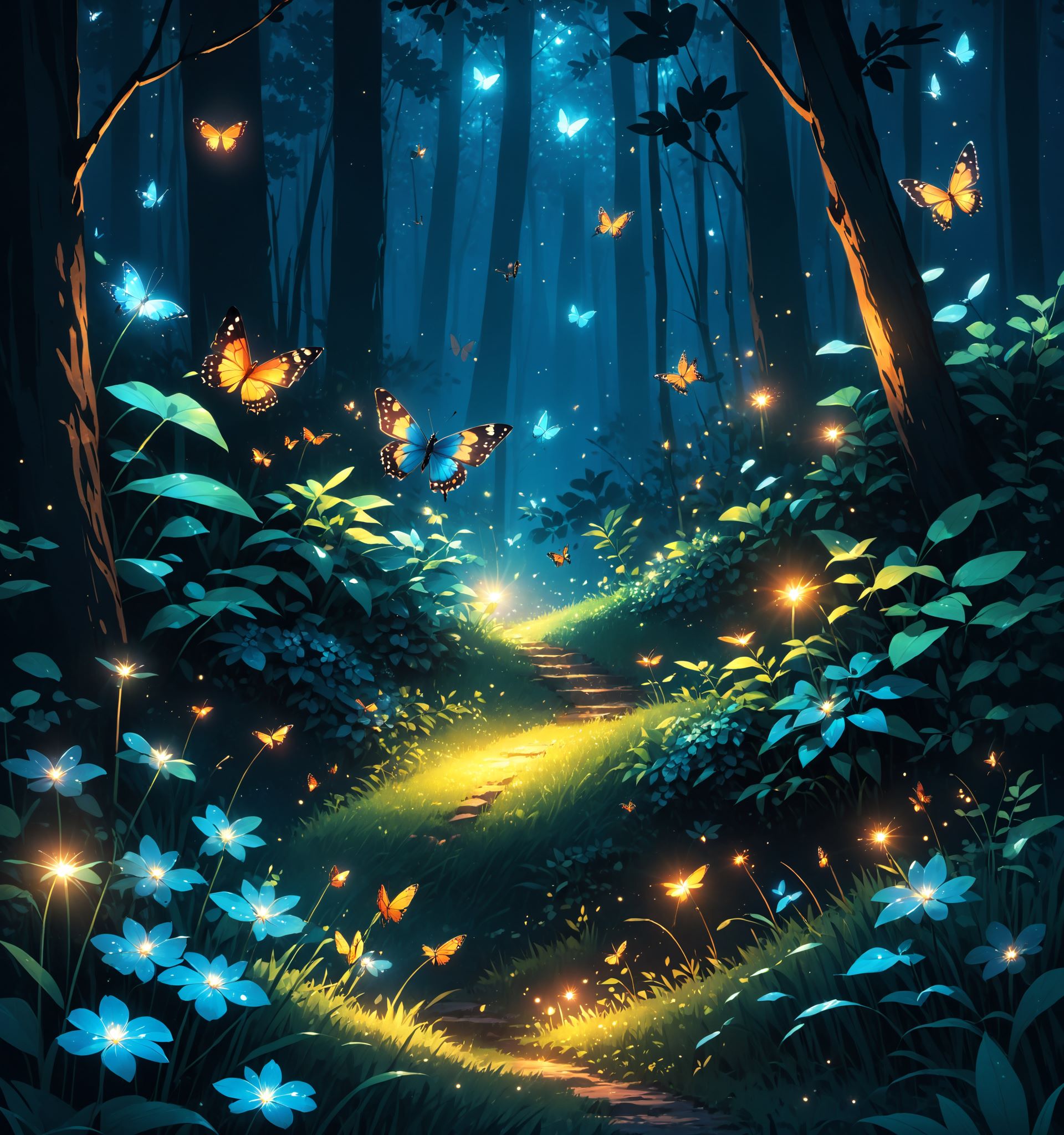 Fantasy Forest Picture Book