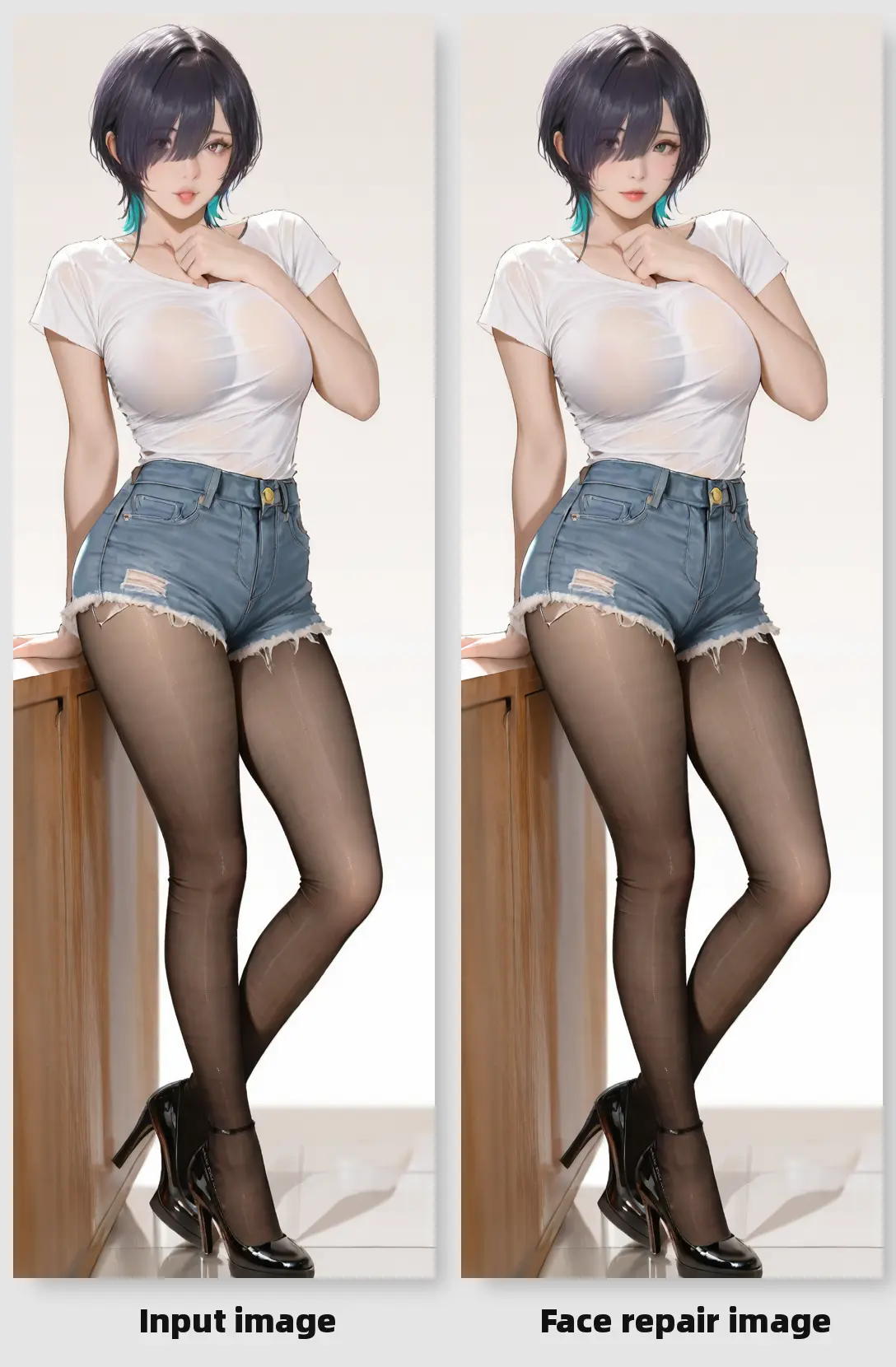 Face restoration workflow