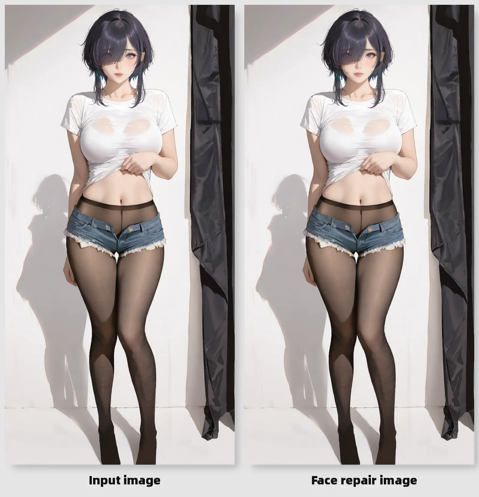 Face restoration workflow