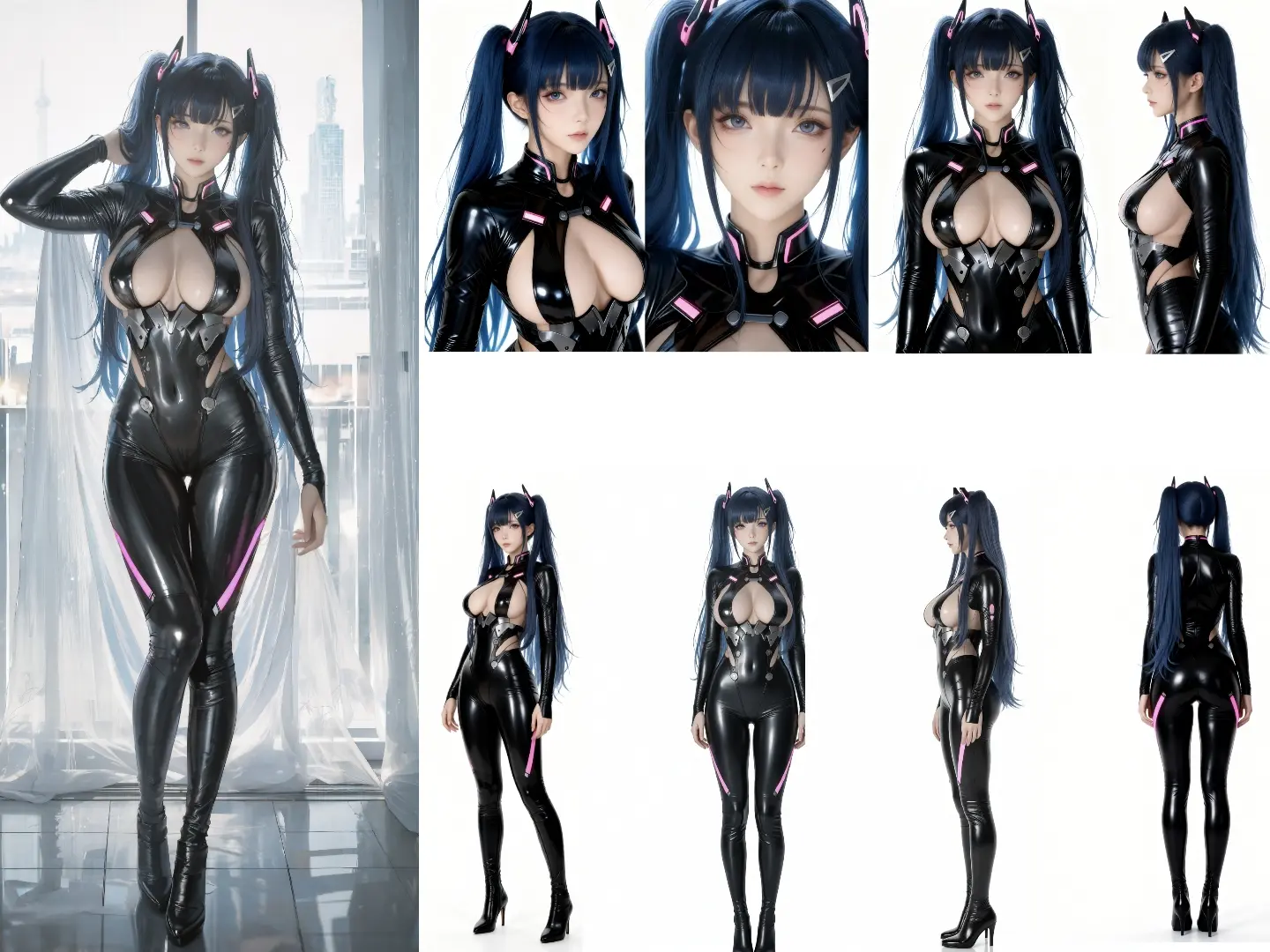 Qwen_edit_2511 Multi-view characters v1.5 Generate separately