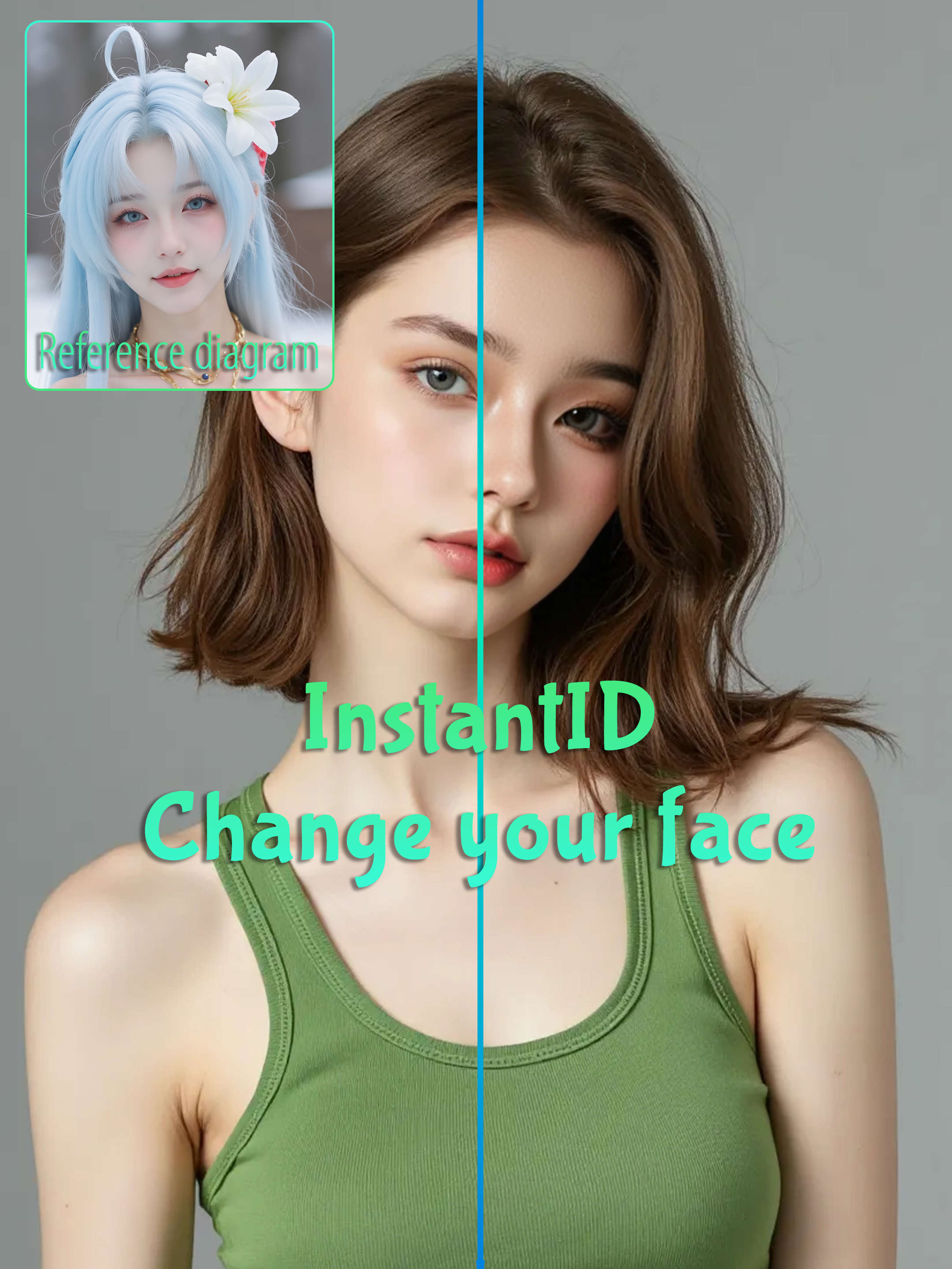 Face Refrence Game InstantID_Character Face Changing-Reference Image - RunningHub AI Apps