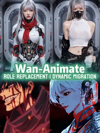 Wan-Animate Film and television level - character