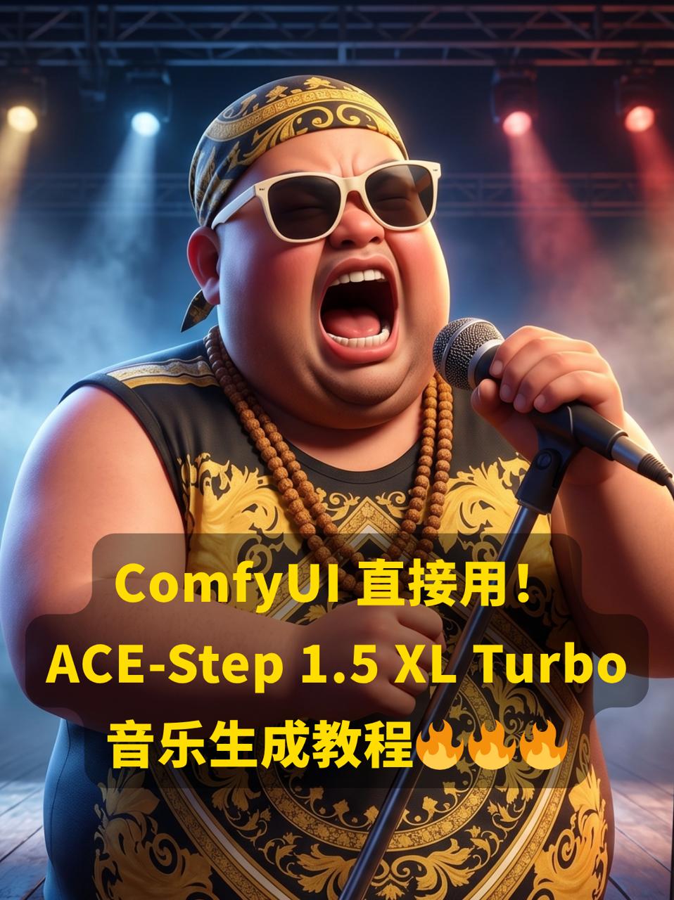 ACE-Step 1.5 XL Turbo音乐生成工作流