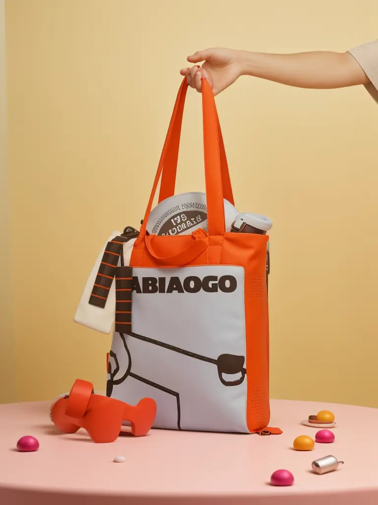 Bag product photography