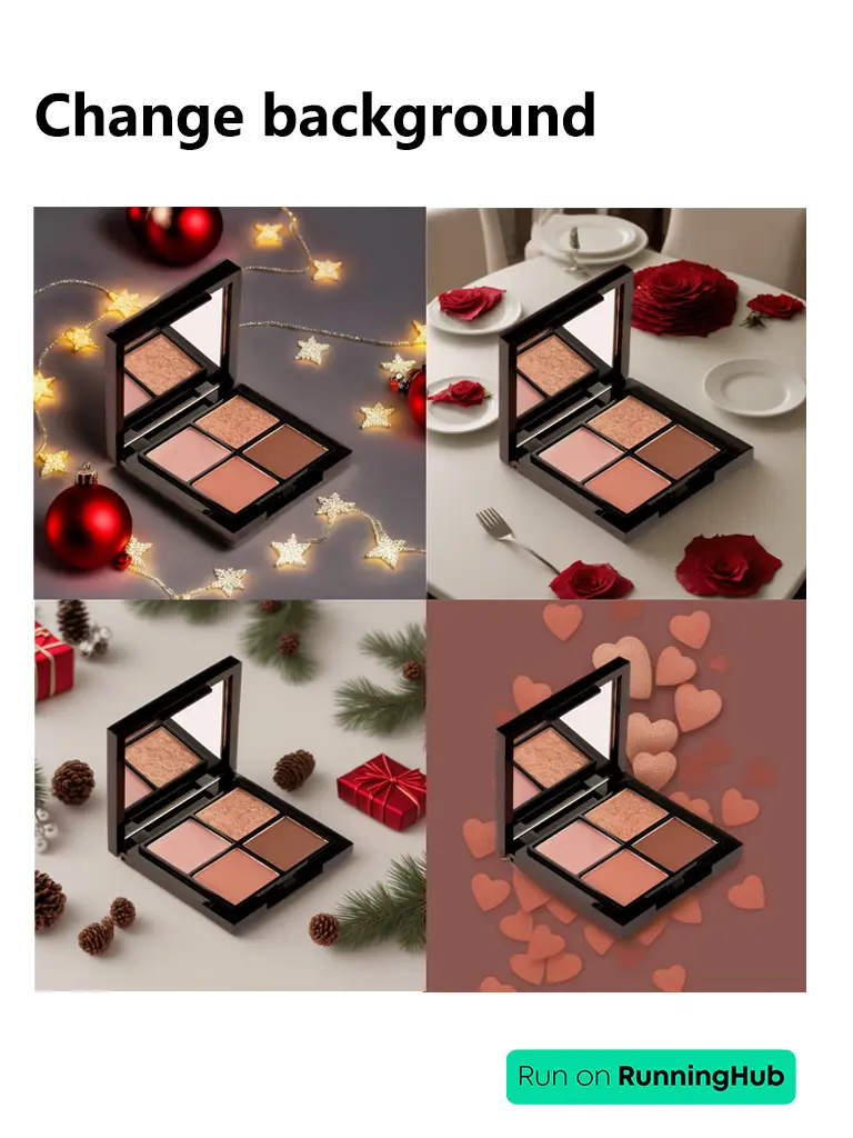 Change background of product photos