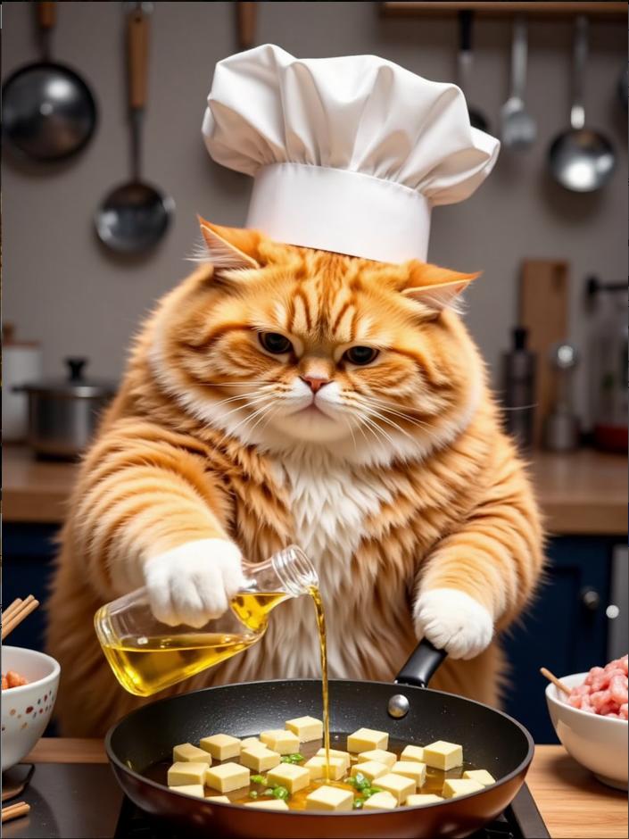 flux短视屏超火橘猫