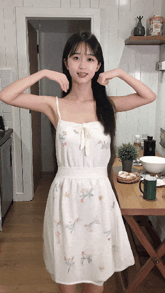 AI图片跳舞！美女跳舞=艾橘溪=MimicMotion