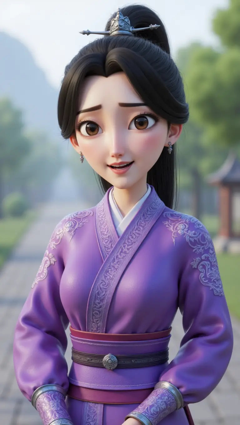 哪吒妈妈唱歌+Ai数字人唱歌=艾橘溪
