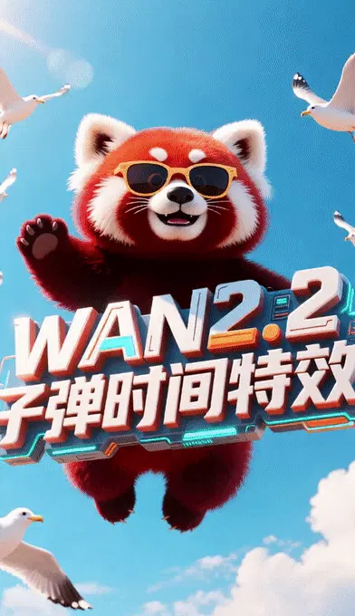 Bullet Time Special Effect Image-to-Video Workflow