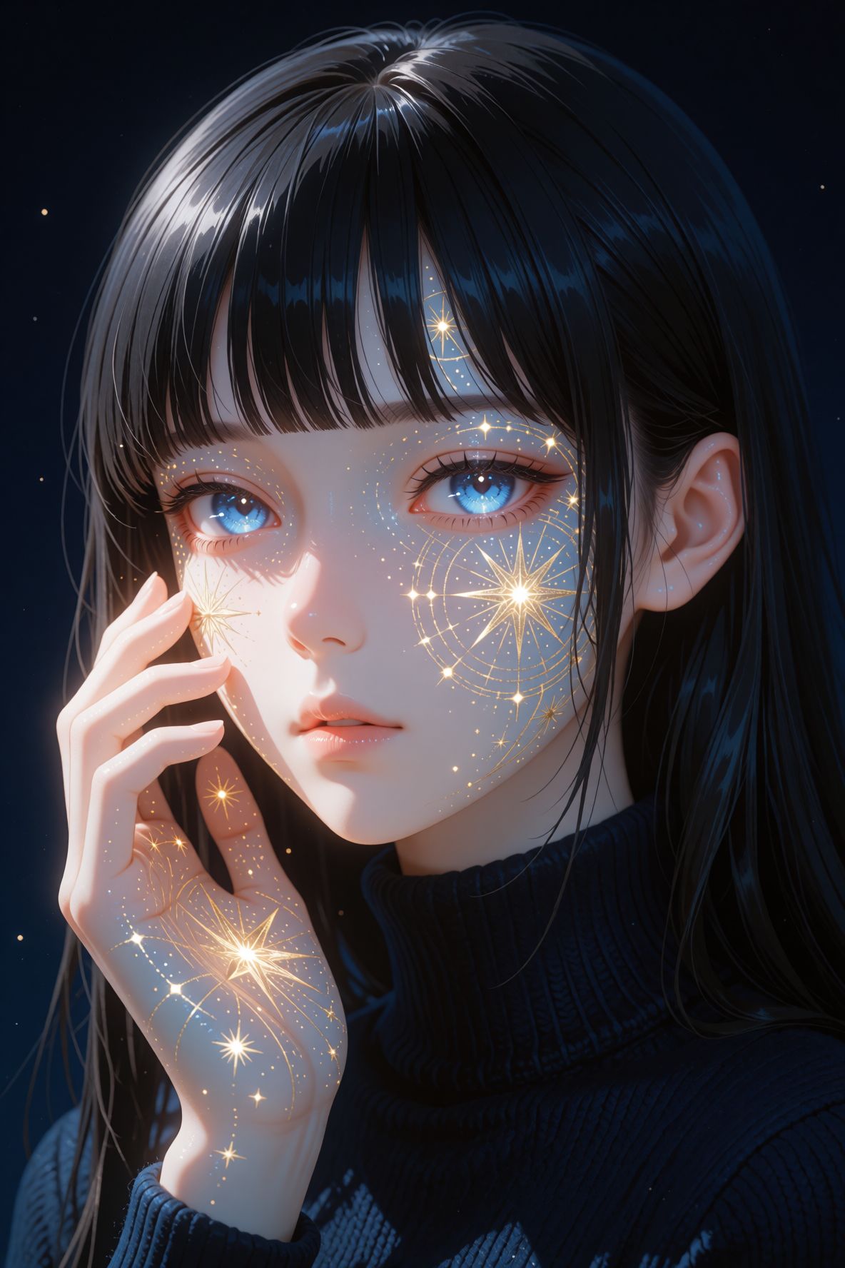 Semi Real Anime Soft Light 2.5D厚涂动漫