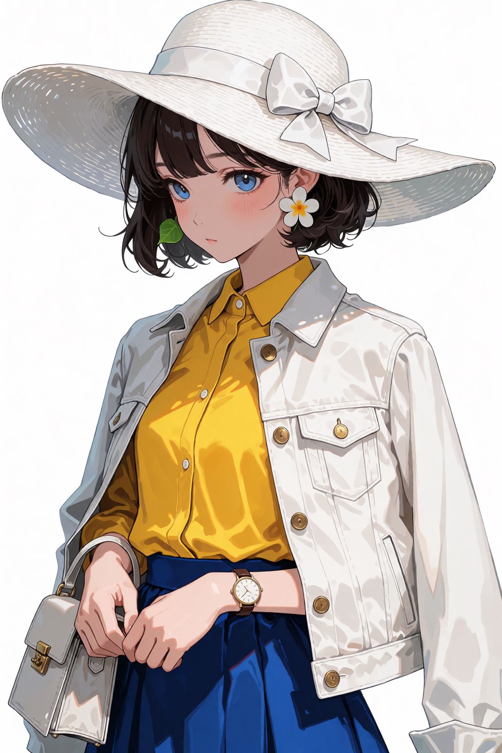 Line Art Anime Flat 线条平涂动漫