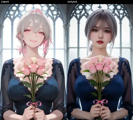 Qwen-Edit_Anime2Real 动漫转真人 超真实!!