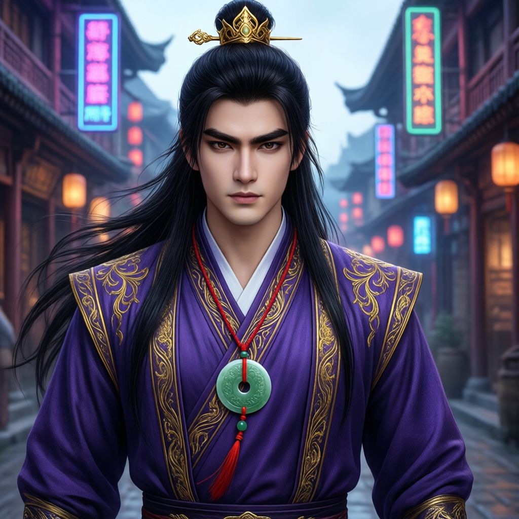赛博修仙男神|玄幻国风机甲