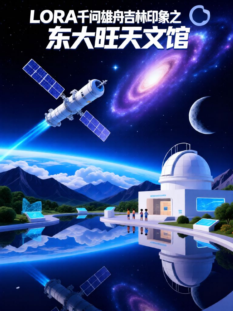 LoRA千问雄舟吉林印象之东大旺天文馆
