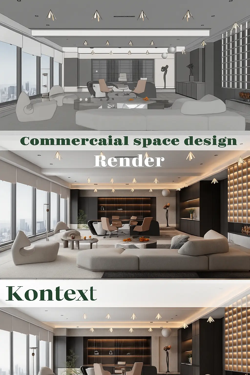 JUJIAO-Commercial Interior Design(workflow)V1.0