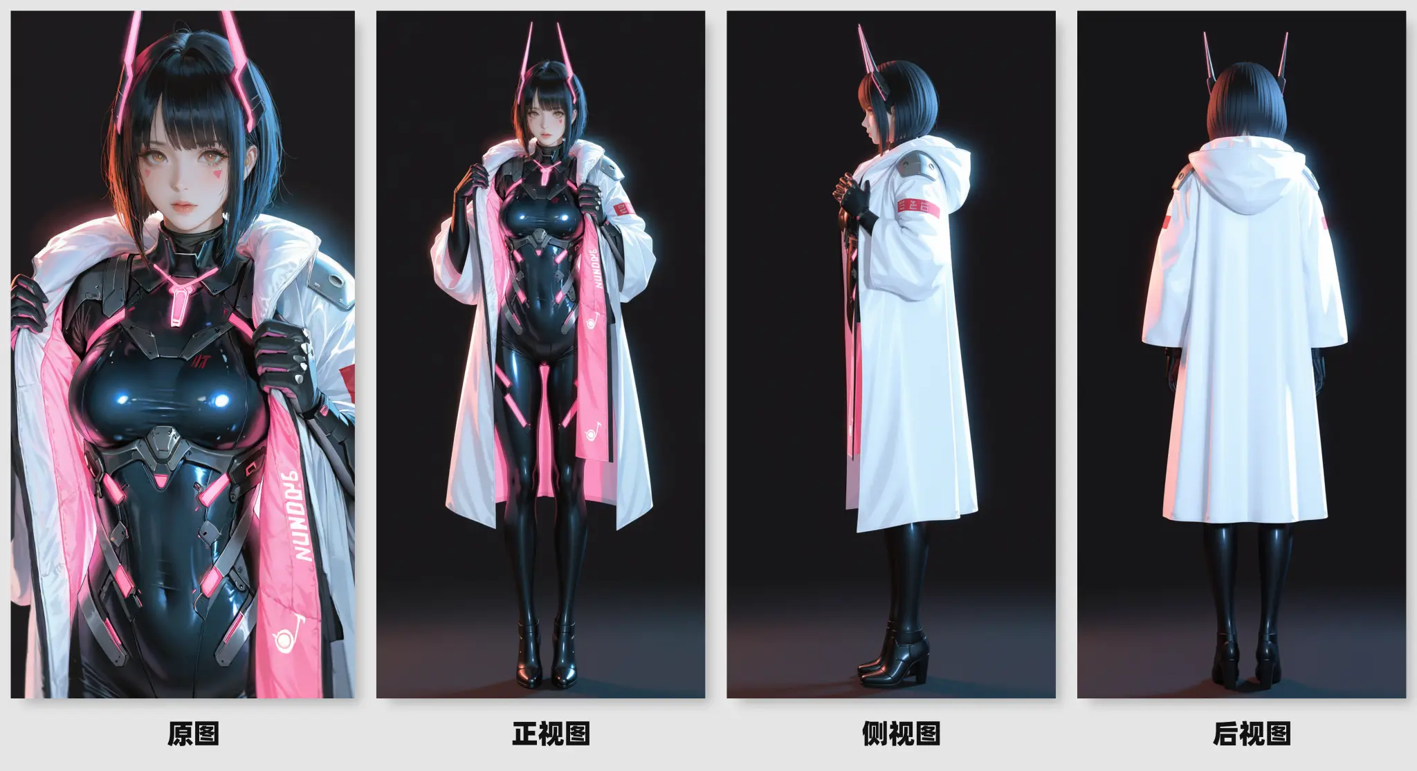 Three Views _QWEN EDIT AIO One-Click Three Views