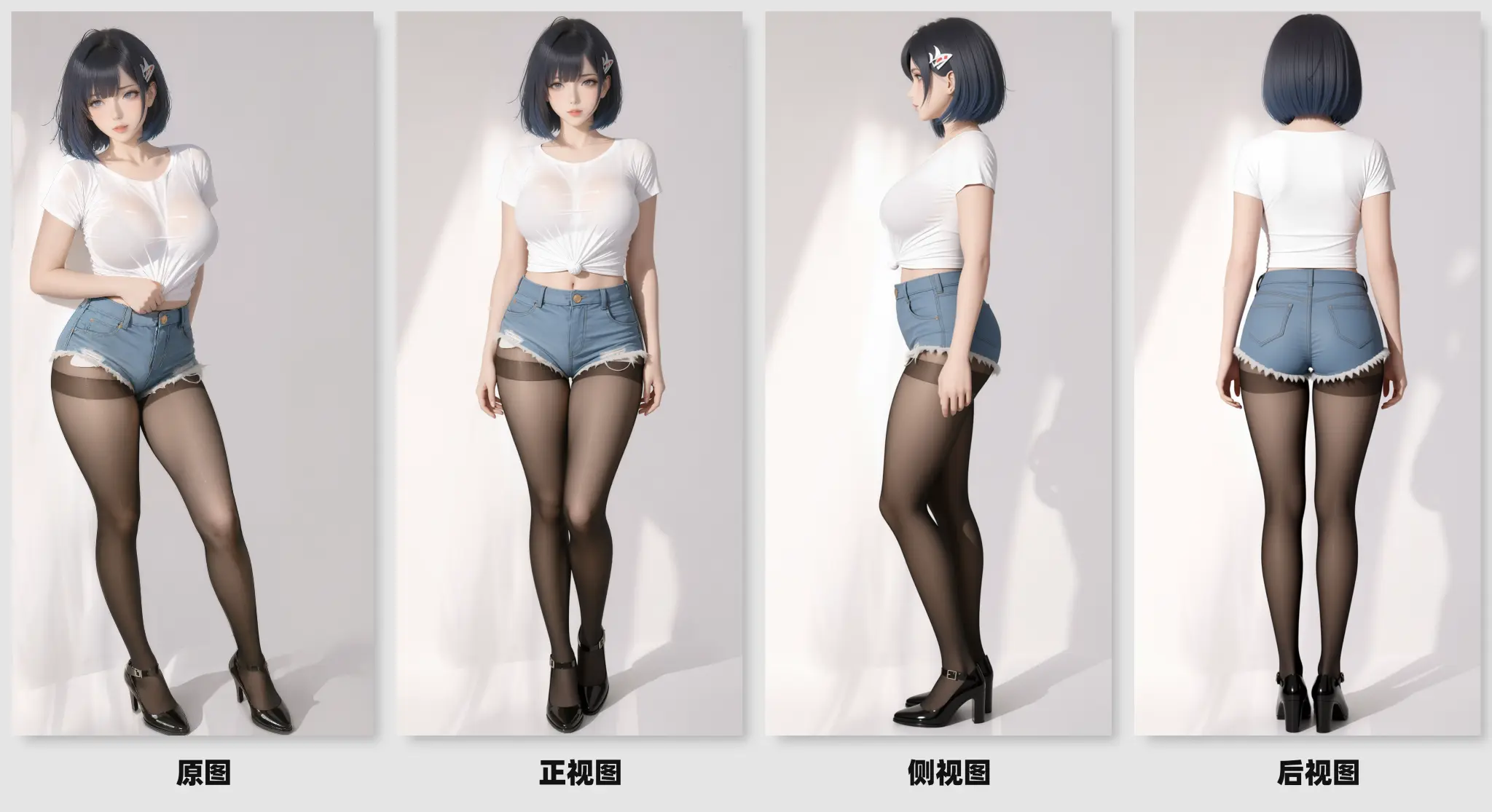 Three Views _QWEN EDIT AIO One-Click Three Views