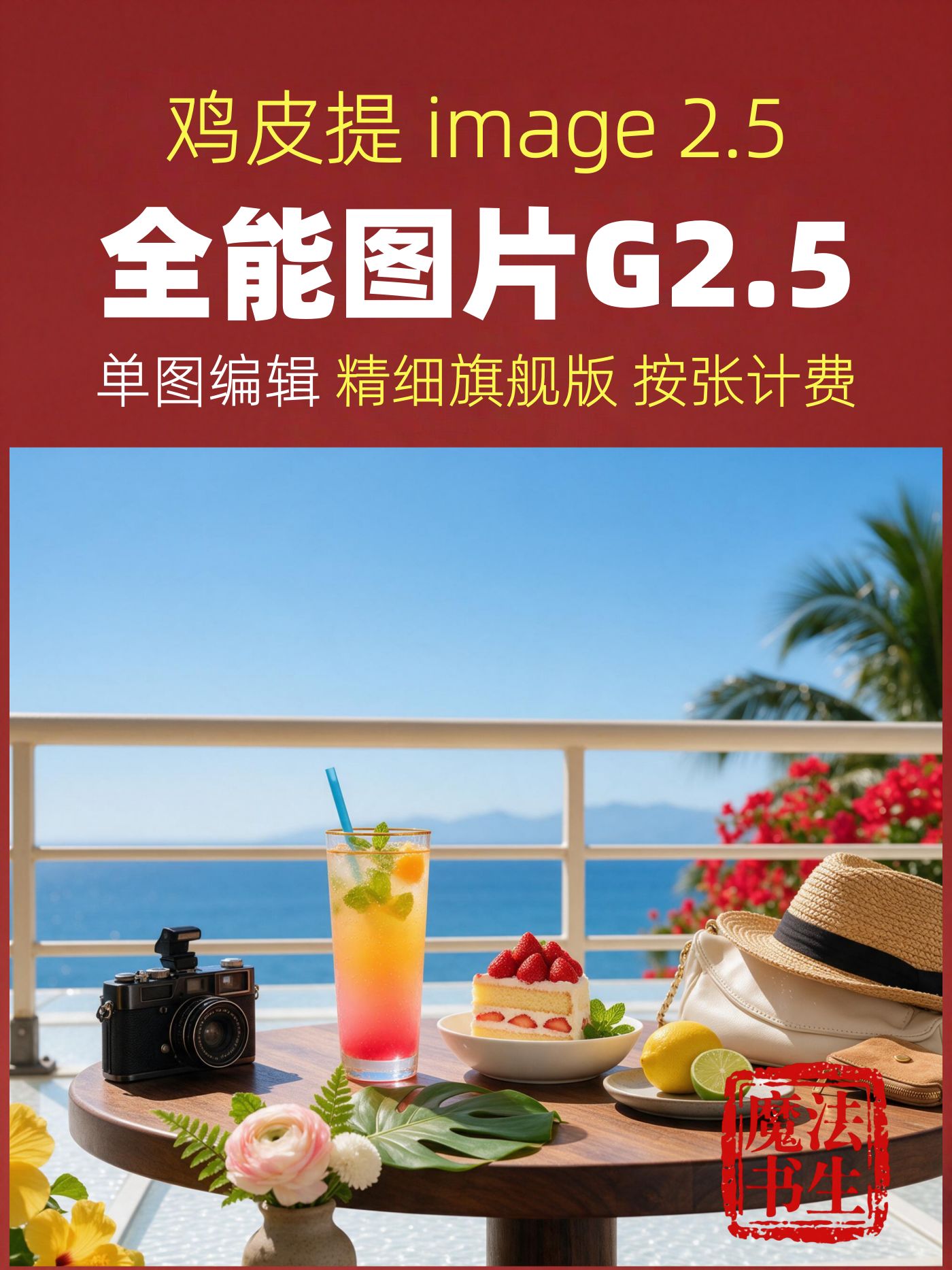 NO247 单图编辑 鸡皮提image2.5 精细旗舰版 按张计费 电商修图改图ai漫剧分镜制作