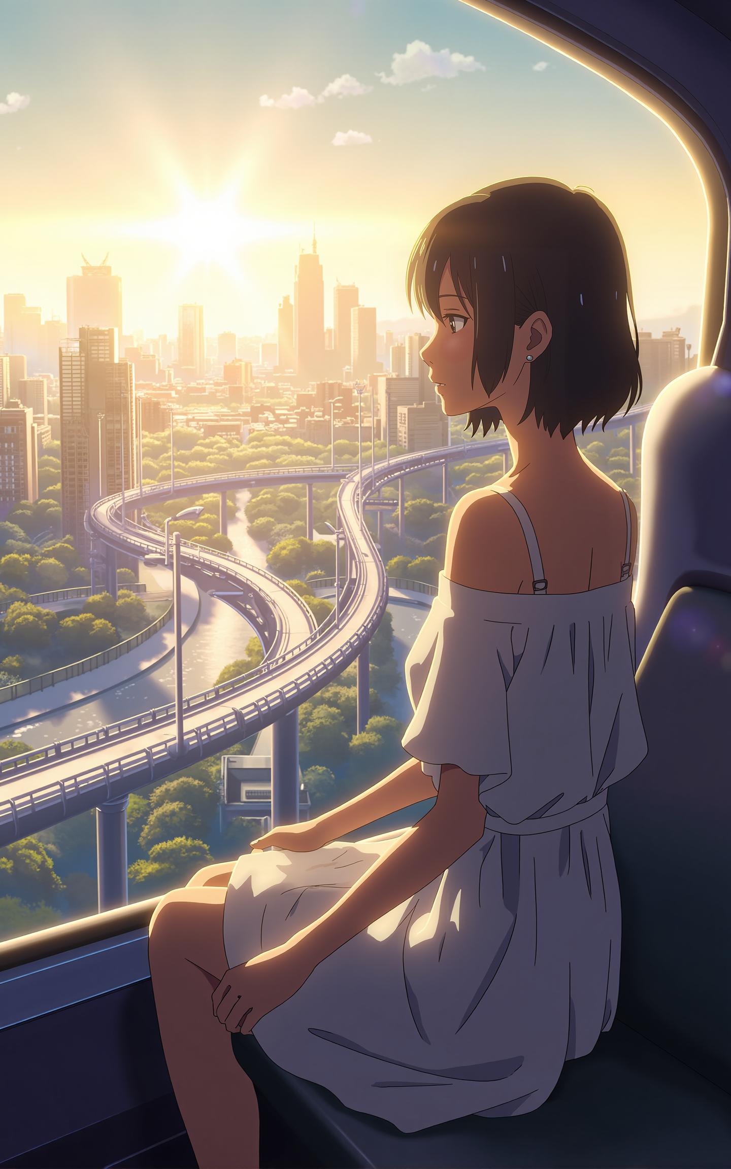 Anime LoRA - Makoto Shinkai Anime Style