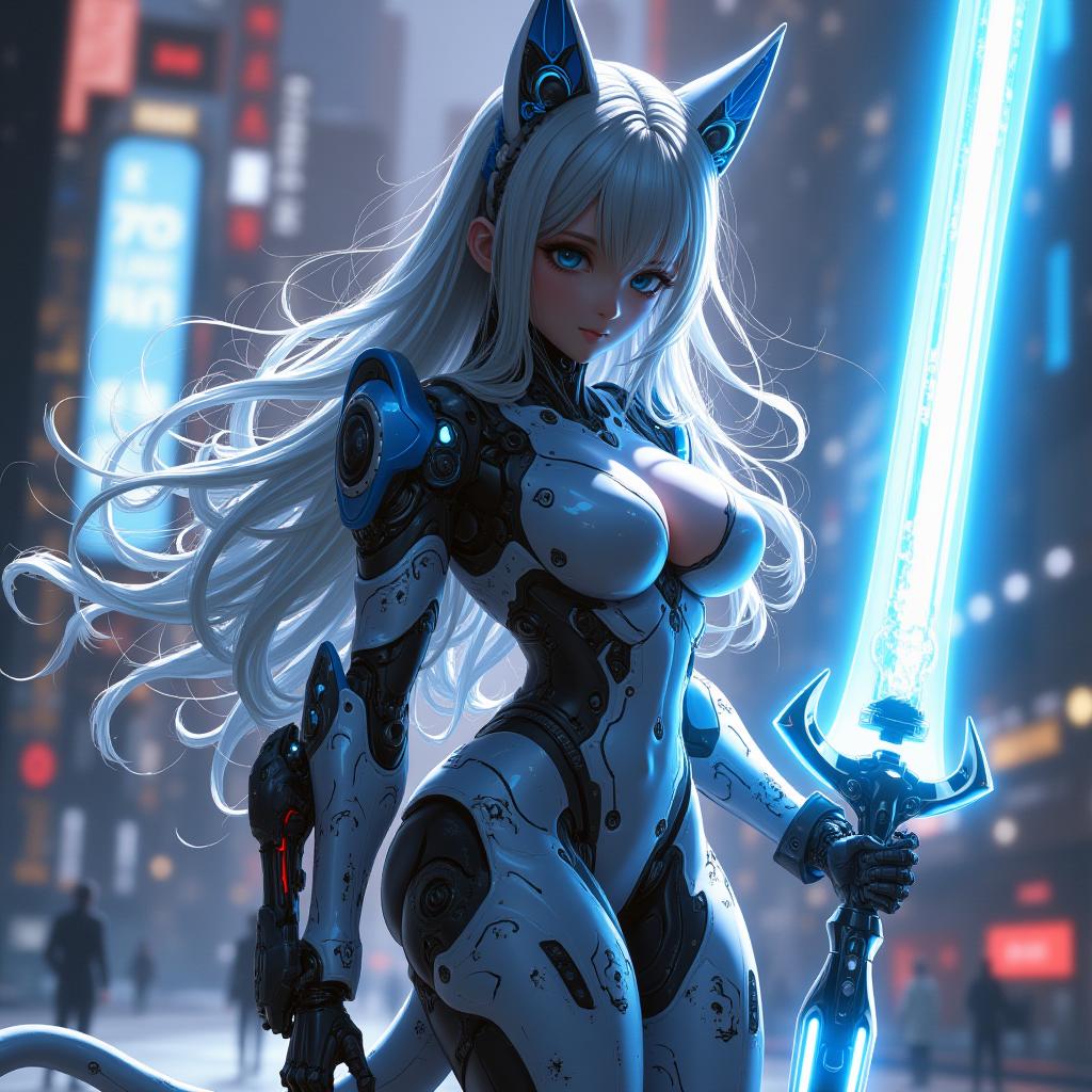 机甲猫娘·白金系列